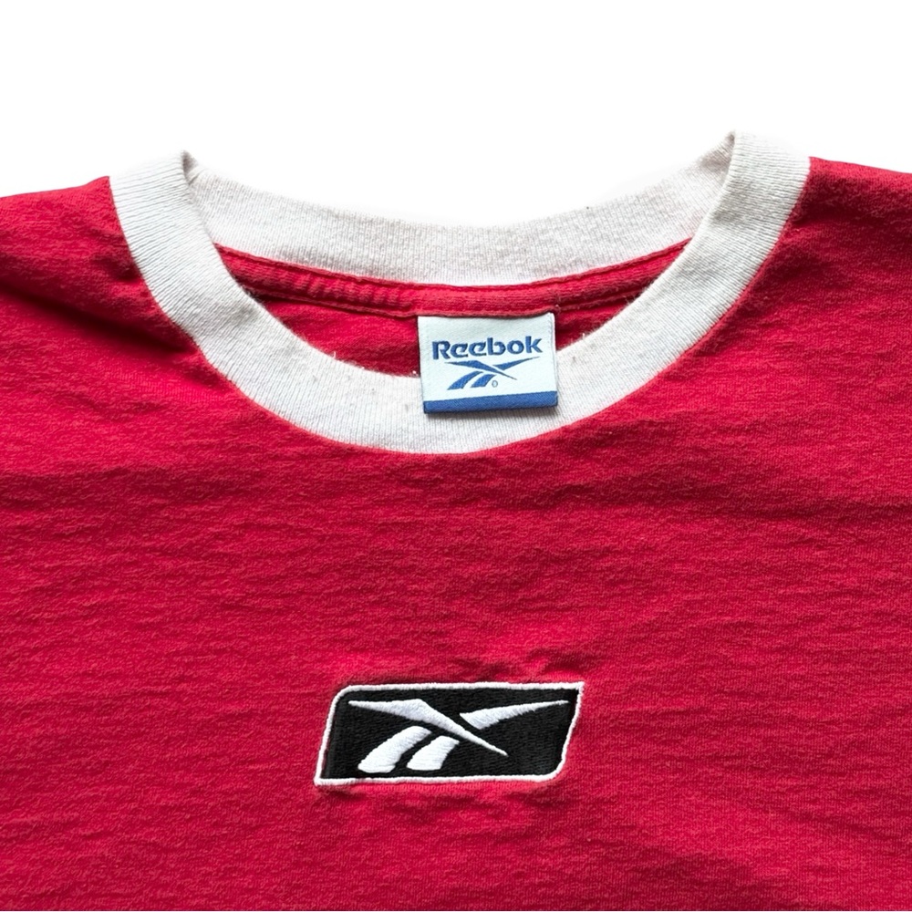 Vintage 90s Reebok Ringer T-Shirt - Picture 3 of 3